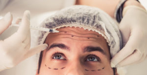 facial cosmetic procedures for men - Male Facial Filler Image