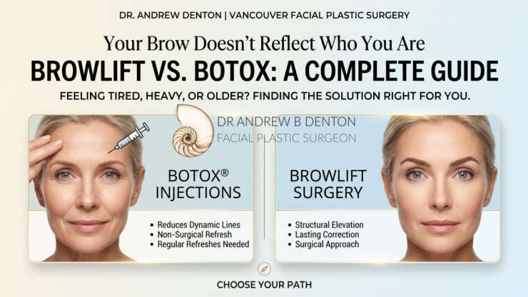 Browlift vs. Botox: Choosing the Best Way to Refresh a Heavy or Sagging Forehead